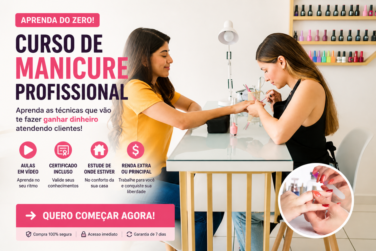 Curso de manicure profissional