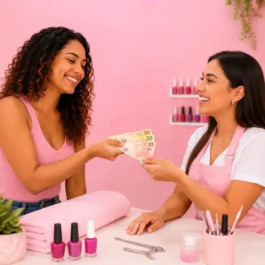 Renda Extra como Manicure